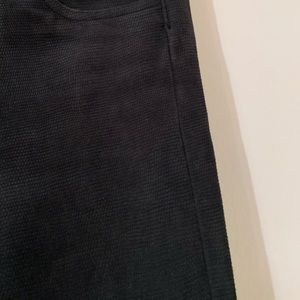 Helmut Lang 100% lamb’s leather black skinny pants trousers leggings 0 XS